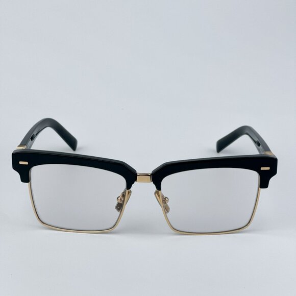 Miu Miu MU10ZS 1AB08N BRAND NEW Sunglasses Black Clear Blue Light Filter Unisex - Picture 7 of 13